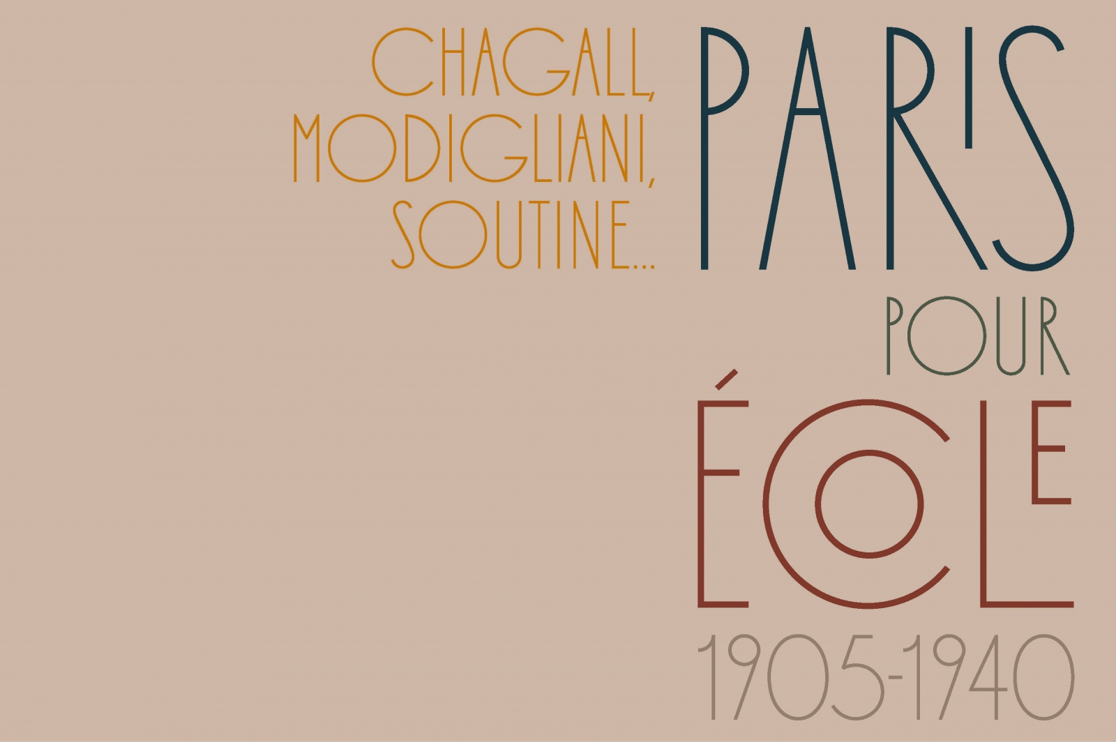 Paris pour École 1905-1940