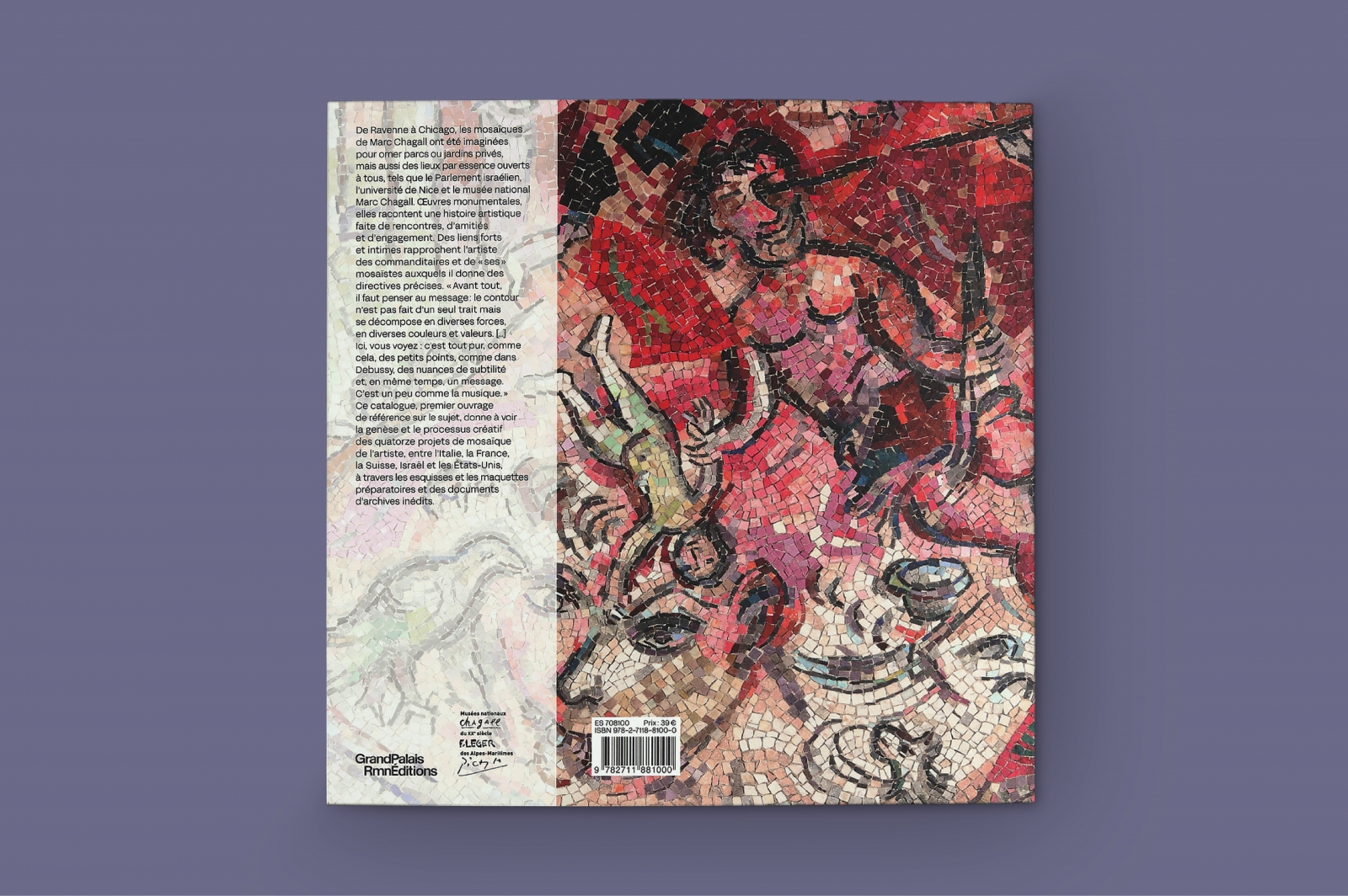 De verre et de pierre: Chagall en mosaïque